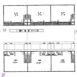 貸事務所の図面