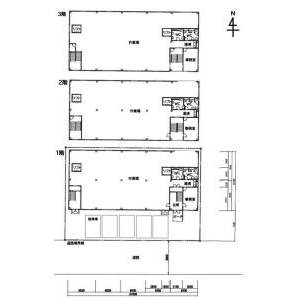 貸事務所の図面