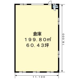 貸事務所の図面