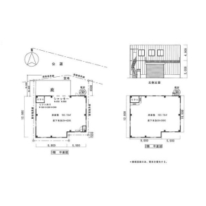 貸事務所の図面