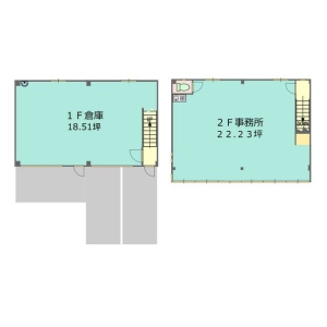 貸事務所の図面