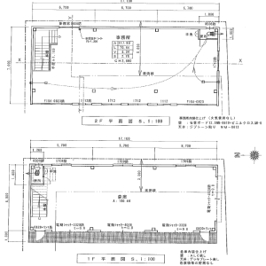 貸事務所の図面