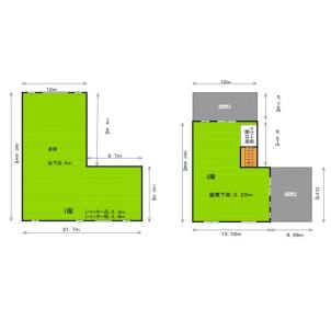 貸事務所の図面