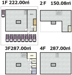 貸事務所の図面