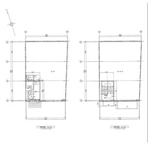 貸事務所の図面