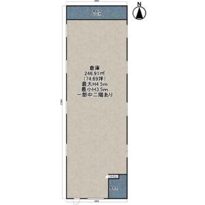 貸事務所の図面