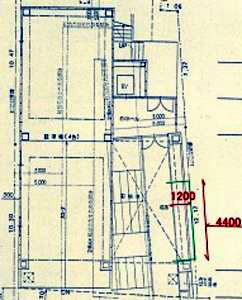 貸事務所の図面
