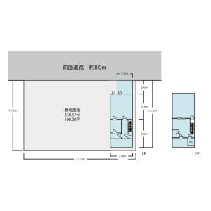 貸事務所の図面