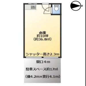 貸事務所の図面