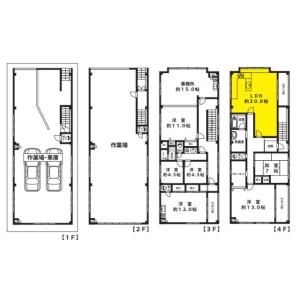貸事務所の図面