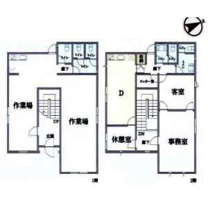 貸事務所の図面