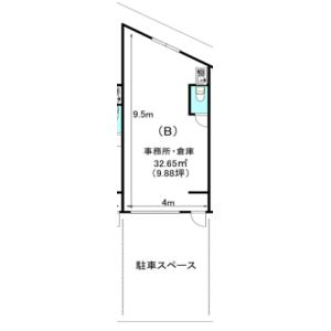 貸事務所の図面
