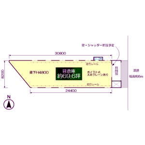 貸事務所の図面
