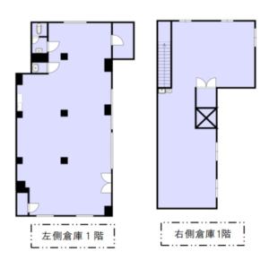 貸事務所の図面