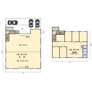 貸事務所の図面