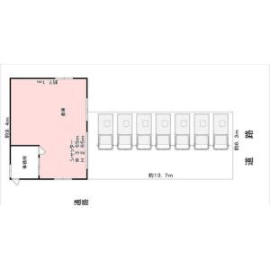 貸事務所の図面