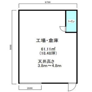 貸事務所の図面