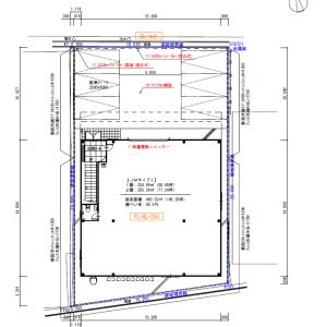 貸事務所の図面