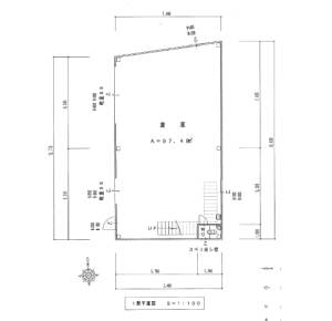 貸事務所の図面