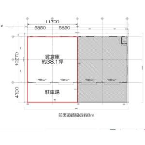 貸事務所の図面