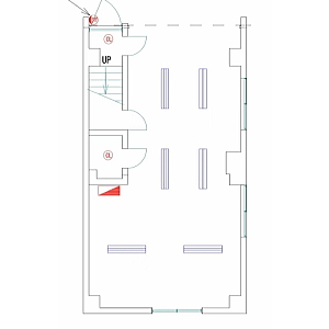 貸事務所の図面