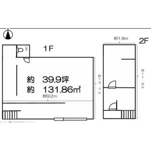 貸事務所の図面