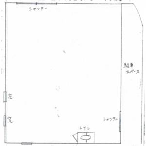 貸事務所の図面