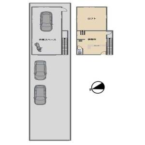 貸事務所の図面