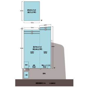 貸事務所の図面