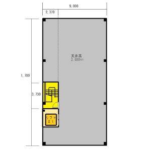 貸事務所の図面