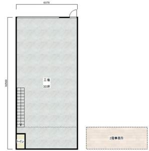 貸事務所の図面
