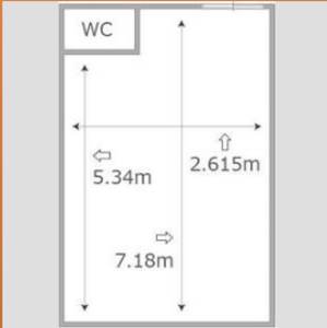 貸事務所の図面