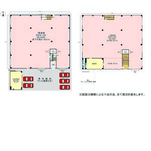 貸事務所の図面