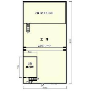 貸事務所の図面
