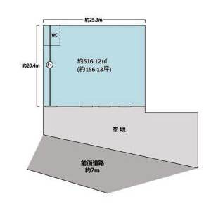 貸事務所の図面