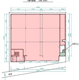 貸事務所の図面