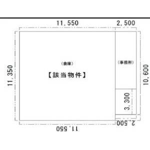 貸事務所の図面