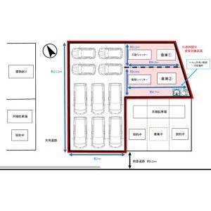 貸事務所の図面