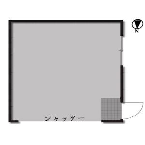貸事務所の図面