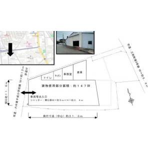 貸事務所の図面