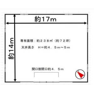 貸事務所の図面